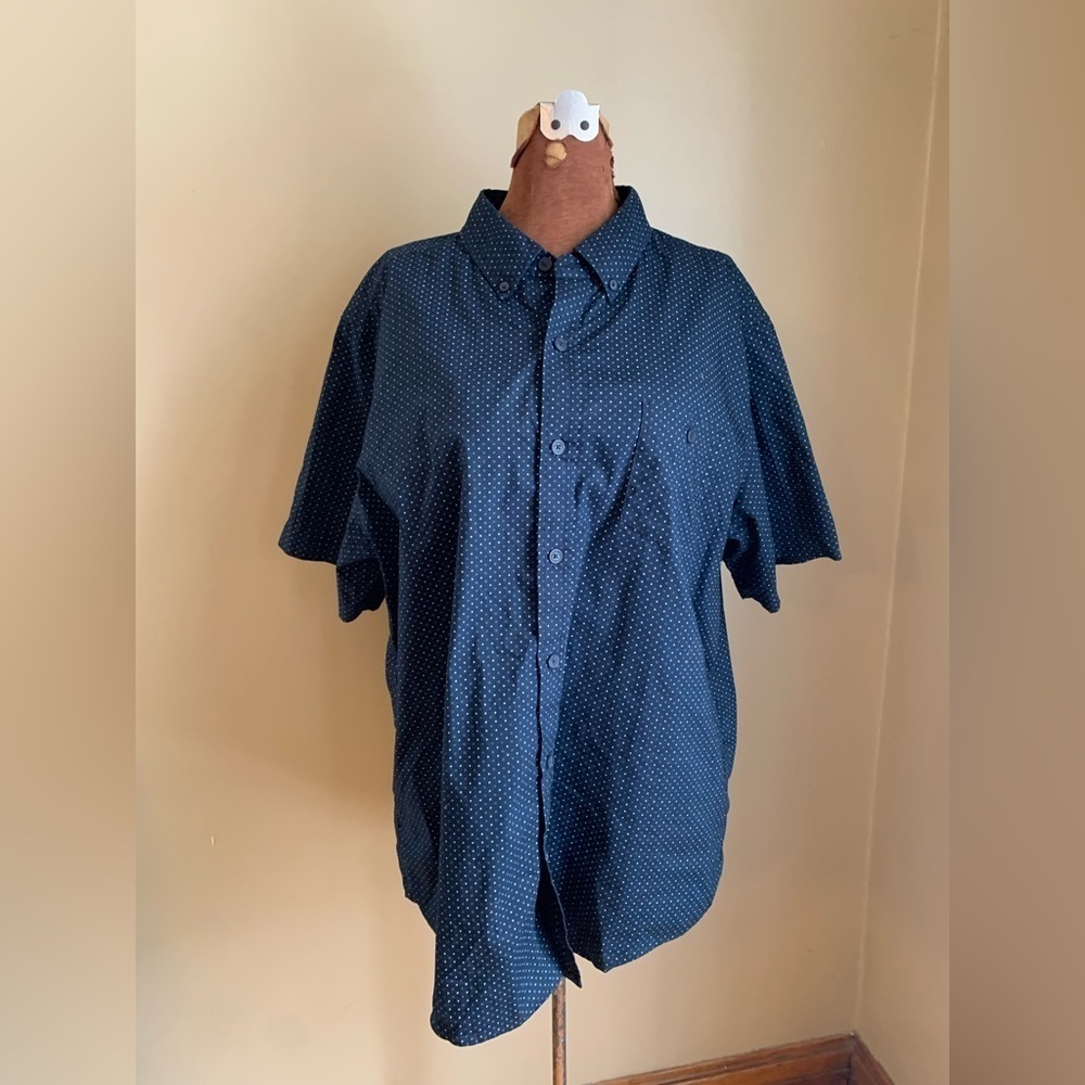 Weatherproof button down shirt, comfort stretch short sleeve shirt